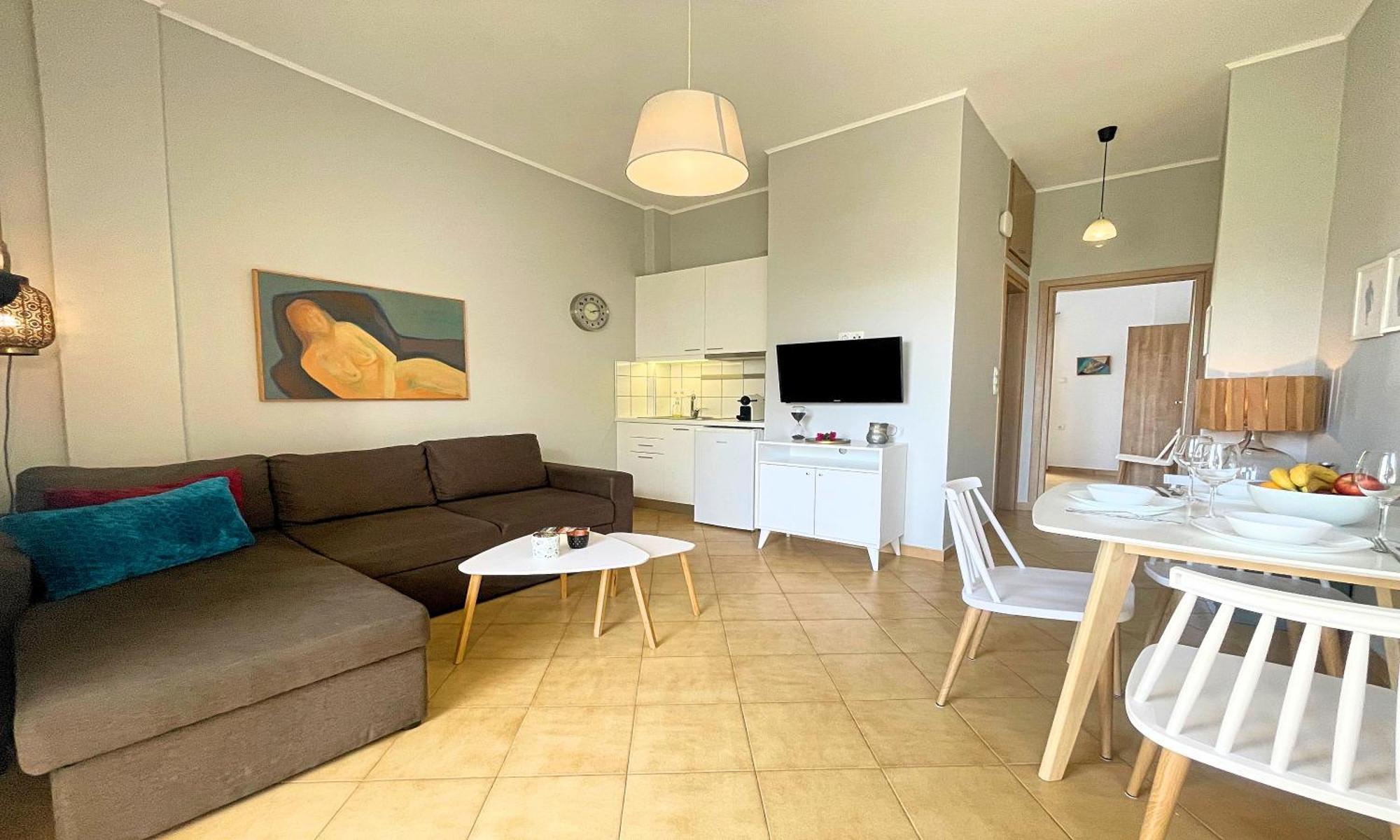Art Apartment Palaiochora Luaran gambar